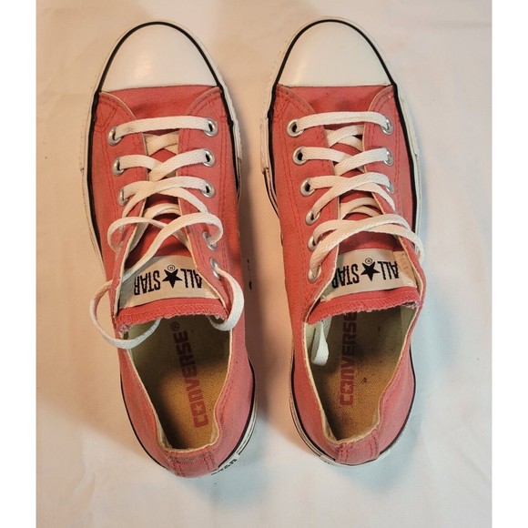 Converse All Star Low Red 7B 08 08 S48 Womens 7.5 Mens 5.5 Pre 2008 All Star tag - Picture 7 of 9